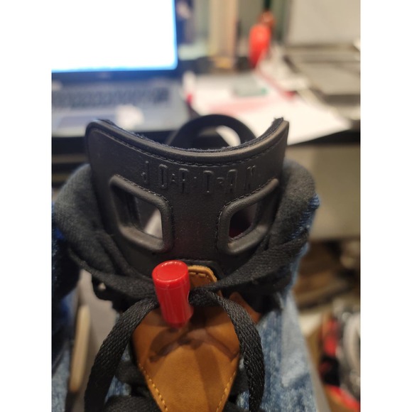 Jordan 6 Denim size 10.5 - Picture 9 of 11